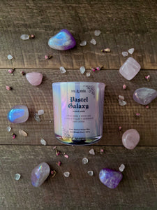 Pastel Galaxy Candle